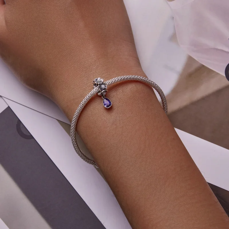 (image for) Pandora Style Classical Water Drop Dangle - SCC2180 - View 5