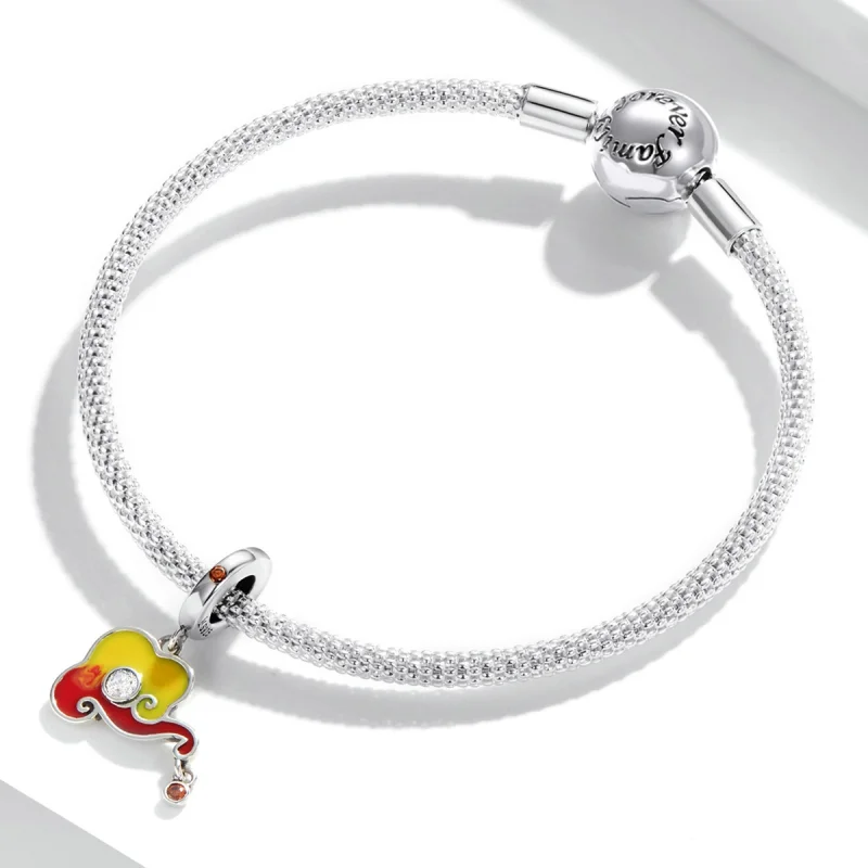 (image for) Pandora Style Cloud Dangle - SCC2068 - View 3