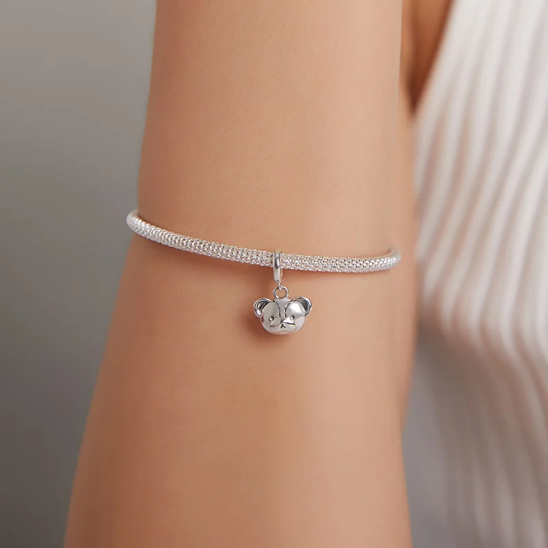 (image for) Pandora Style Cute Bear Dangle - SCX120-L - View 5