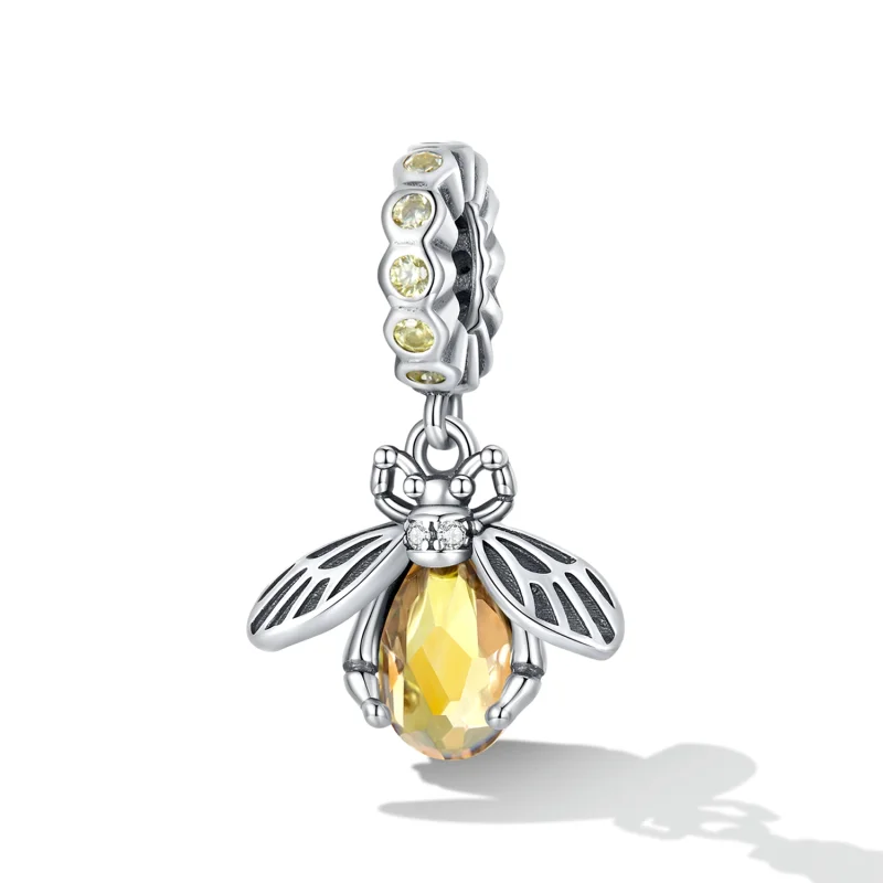 (image for) Pandora Style Delicate Bee Dangle - SCC2293 - View 2
