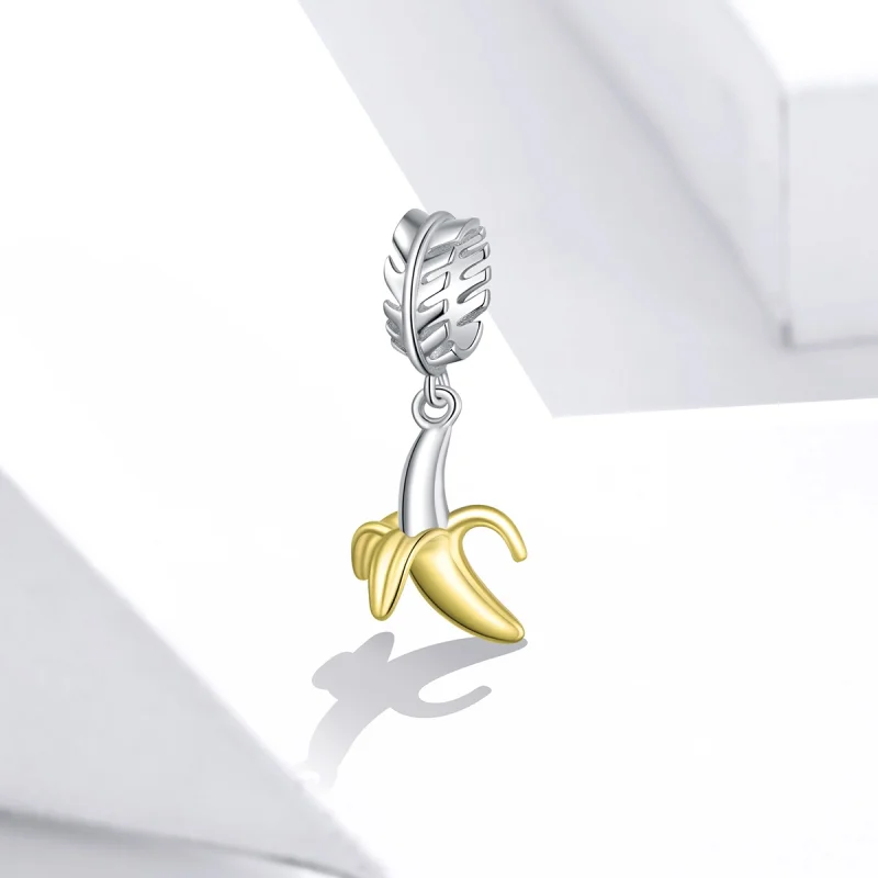 (image for) Pandora Style Delicious Banana Dangle - SCC1592 - View 2