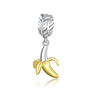 (image for) Pandora Style Delicious Banana Dangle - SCC1592