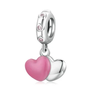 (image for) Pandora Style Double Love Dangle - SCC2006