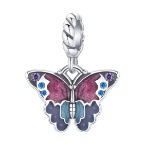 Pandora Style Dream Butterfly Dangle - SCC1904