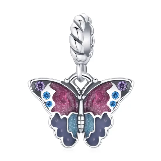 Pandora Style Dream Butterfly Dangle - SCC1904
