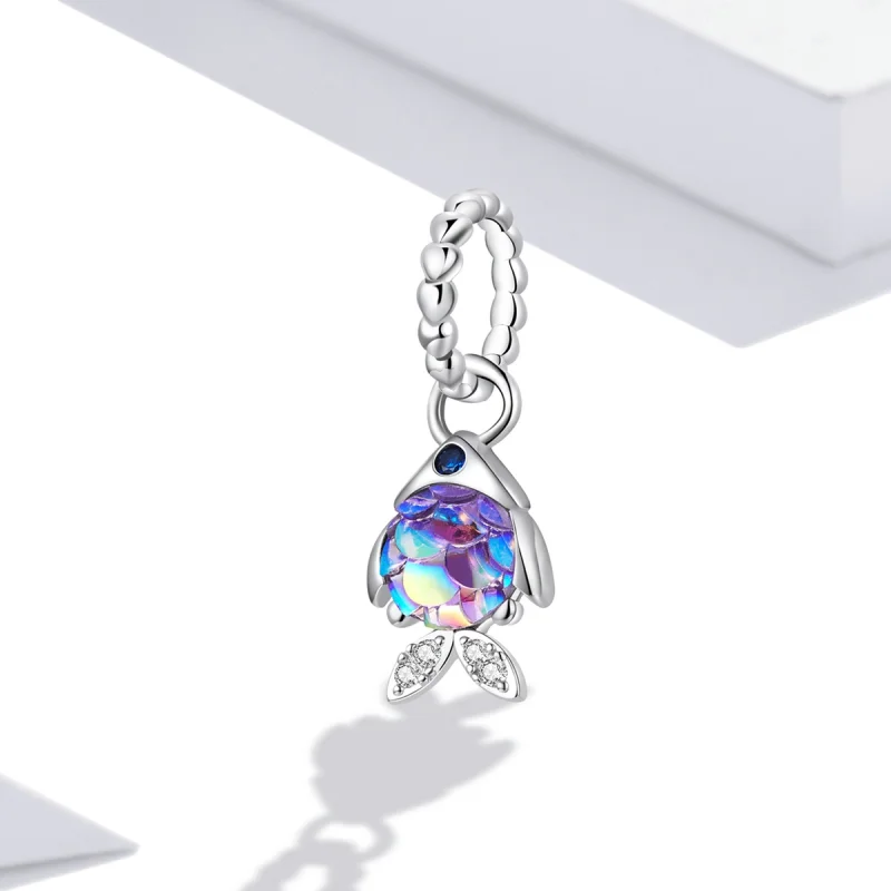 (image for) Pandora Style Dream Fish Dangle - SCC2033 - View 2