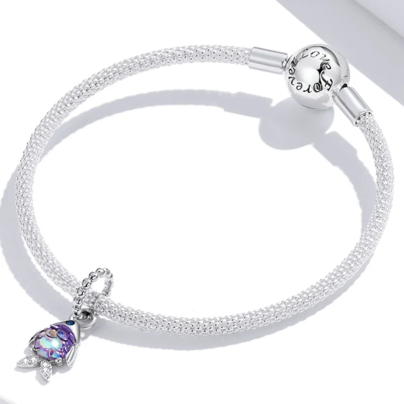 (image for) Pandora Style Dream Fish Dangle - SCC2033 - View 3