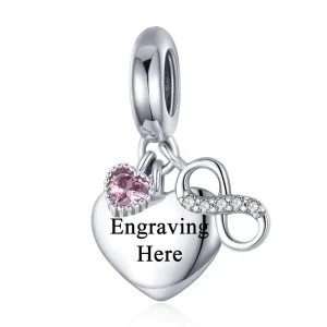 (image for) Pandora Style Endless Love Dangle - SCC1922