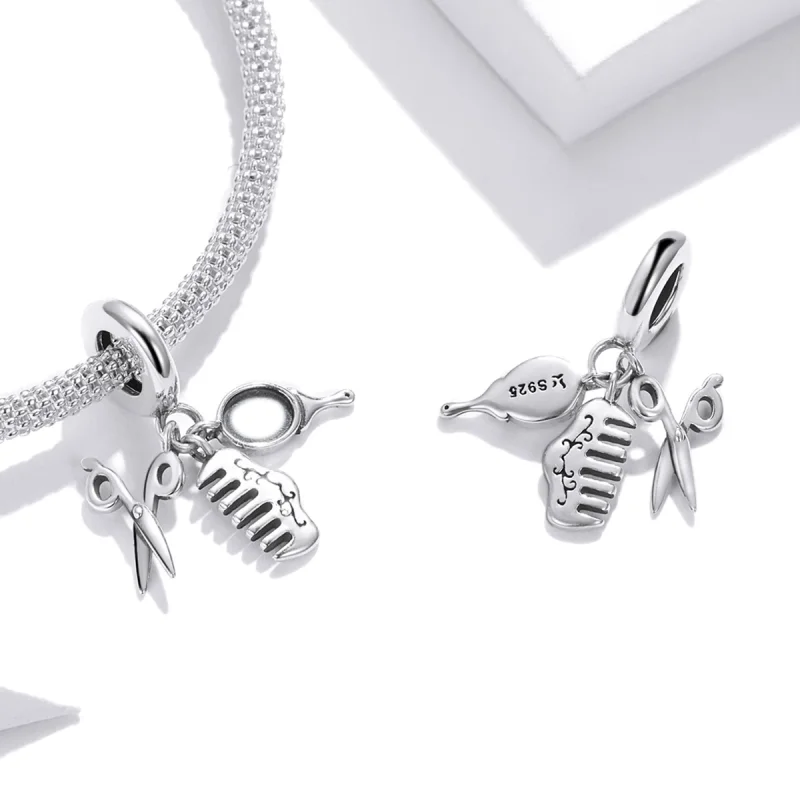 (image for) Pandora Style Exquisite Girl Suit Dangle - SCC1887 - View 4