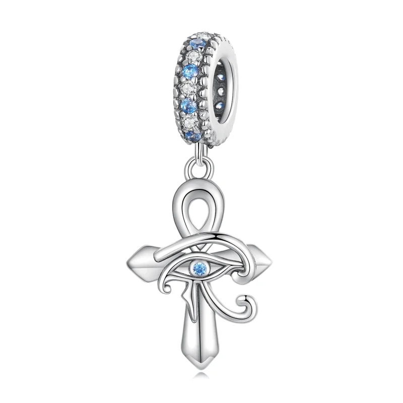 (image for) Pandora Style Eye of Horus On The Cross Dangle - SCC2371 - Product Image