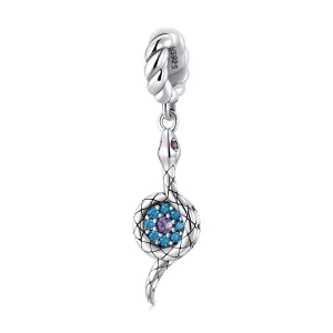Pandora Style Eye of The Serpent Demon Dangle - SCC2161 (image for) Pandora Style Eye of The Serpent Demon Dangle - SCC2161
