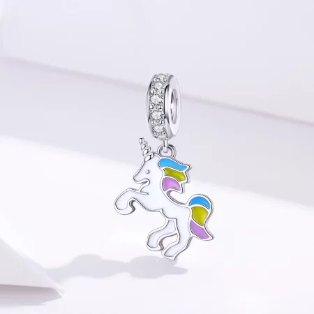 Pandora Style Fantasy Unicorn Dangle - BSC075