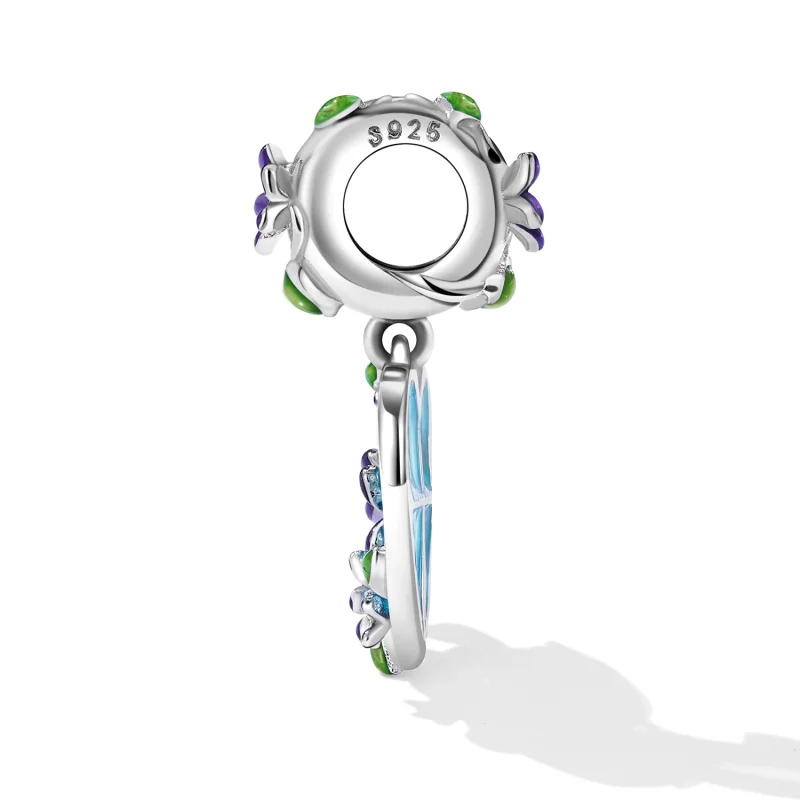 (image for) Pandora Style Flower Window Dangle - SCC2323 - View 3