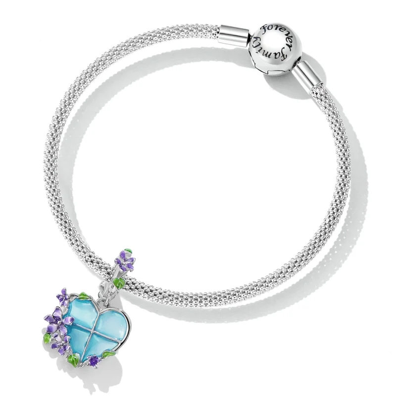 (image for) Pandora Style Flower Window Dangle - SCC2323 - View 5