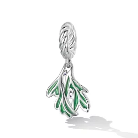 Pandora Style Fresh Leaves Dangle - SCC2295 Pandora Style Fresh Leaves Dangle - SCC2295