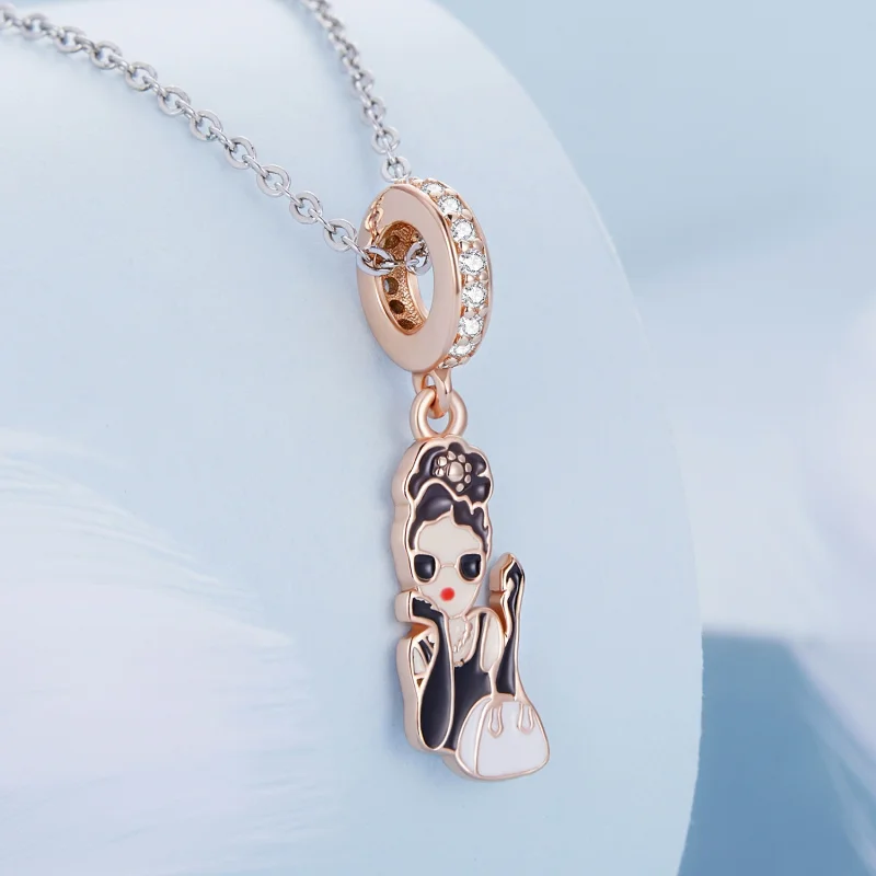 (image for) Pandora Style Goddess Hepburn Dangle - BSC641 - View 2