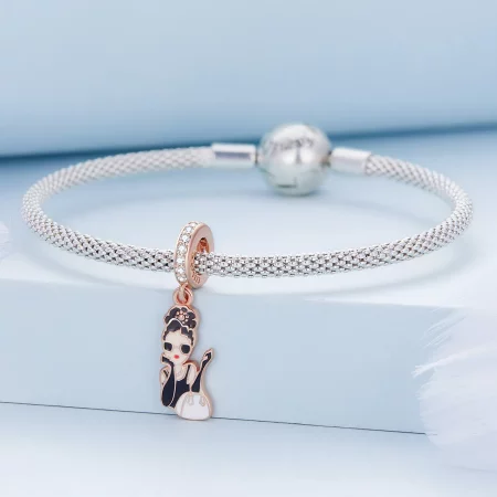 Pandora Style Goddess Hepburn Dangle - BSC641