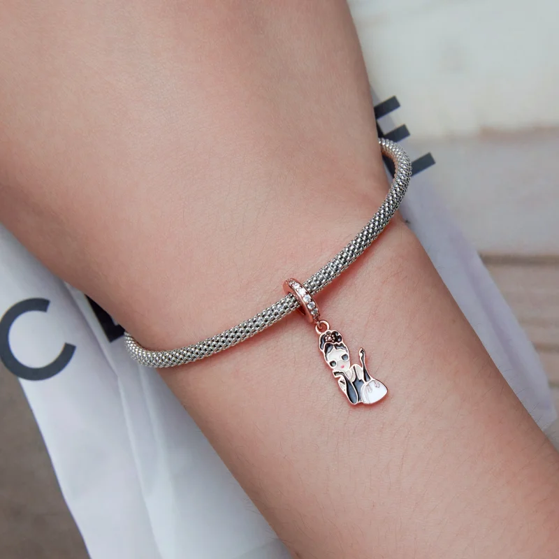 (image for) Pandora Style Goddess Hepburn Dangle - BSC641 - View 5