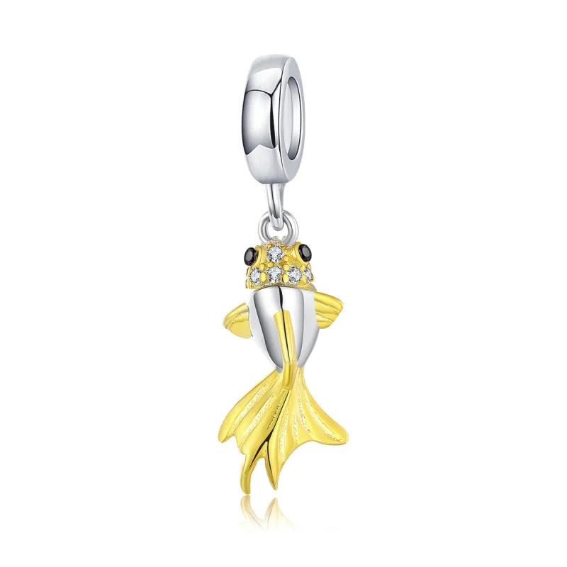 (image for) Pandora Style Golden Koi Dangle - BSC127 - Product Image