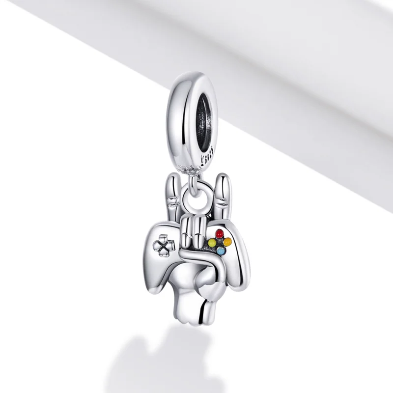 (image for) Pandora Style Hand-Held Gaming Device Dangle - SCC1896 - View 2