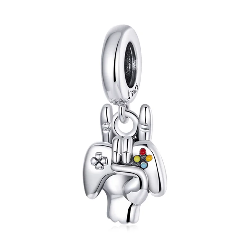 (image for) Pandora Style Hand-Held Gaming Device Dangle - SCC1896 - Product Image