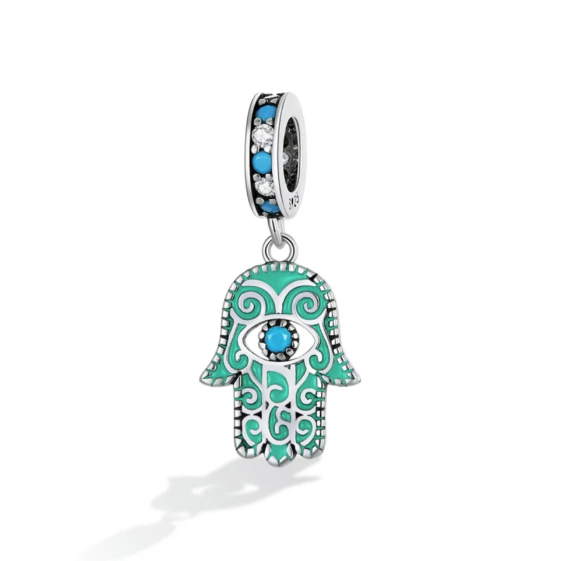 (image for) Pandora Style Hand of Fatima Dangle - BSC593 - View 2
