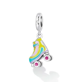 Pandora Style Ice Skates Dangle - SCC2213 Pandora Style Ice Skates Dangle - SCC2213