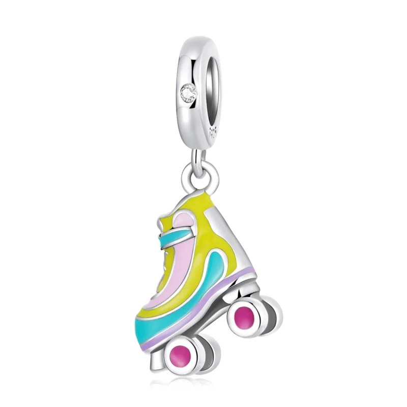 (image for) Pandora Style Ice Skates Dangle - SCC2213 - Product Image