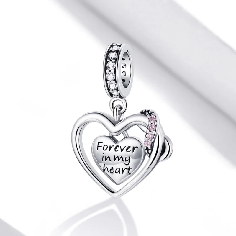 (image for) Pandora Style Infinite Love Dangle - BSC482 - View 2