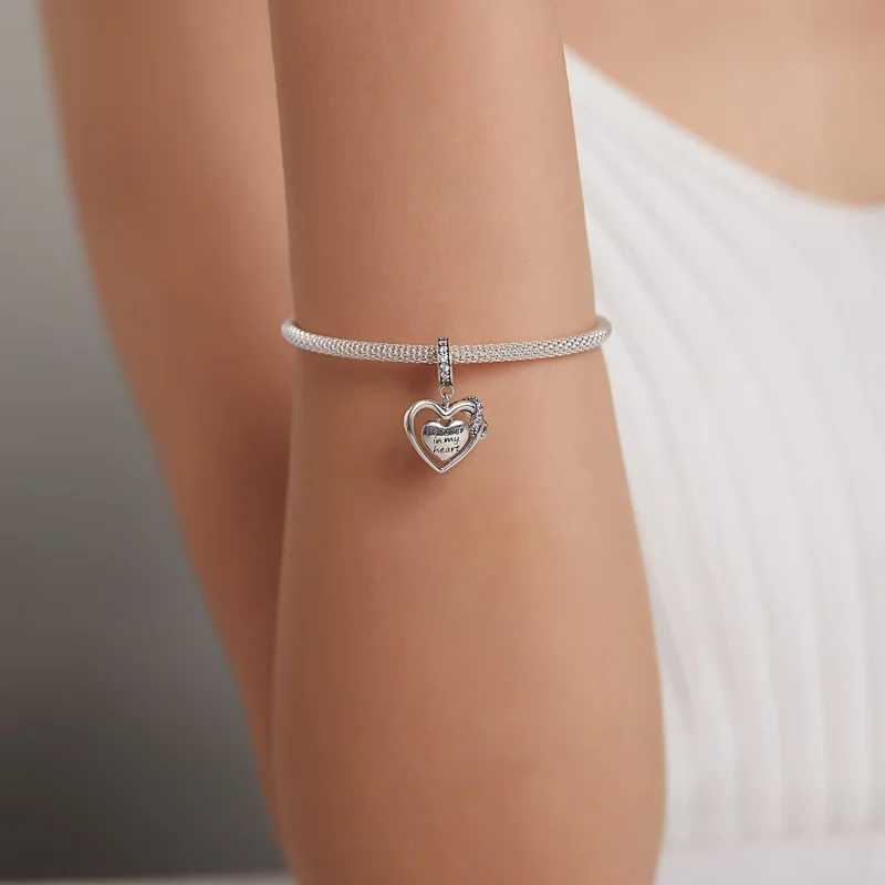 (image for) Pandora Style Infinite Love Dangle - BSC482 - View 5