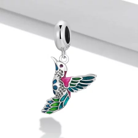 Pandora Style Kingfisher Dangle - SCC2126