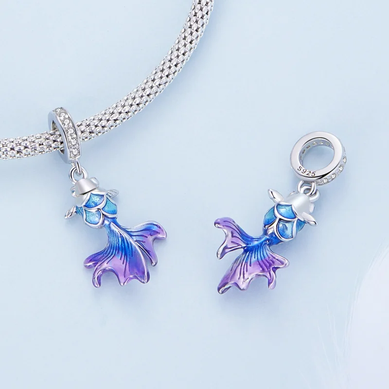 (image for) Pandora Style Koi Carp Dangle - BSC684 - View 4