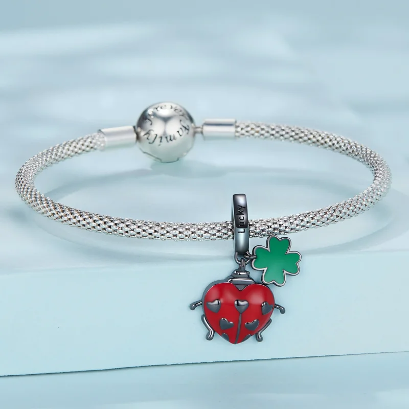 (image for) Pandora Style Ladybug Dangle - SCC2411 - View 3
