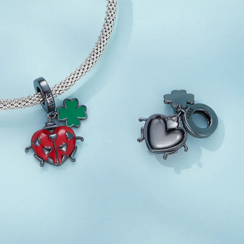 (image for) Pandora Style Ladybug Dangle - SCC2411 - View 4