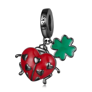 (image for) Pandora Style Ladybug Dangle - SCC2411