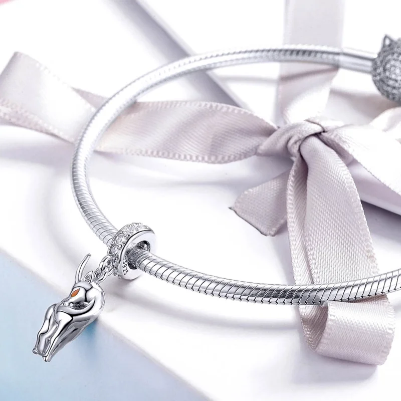 (image for) Pandora Style Last Tibetan Antelope Dangle - BSC046 - View 3