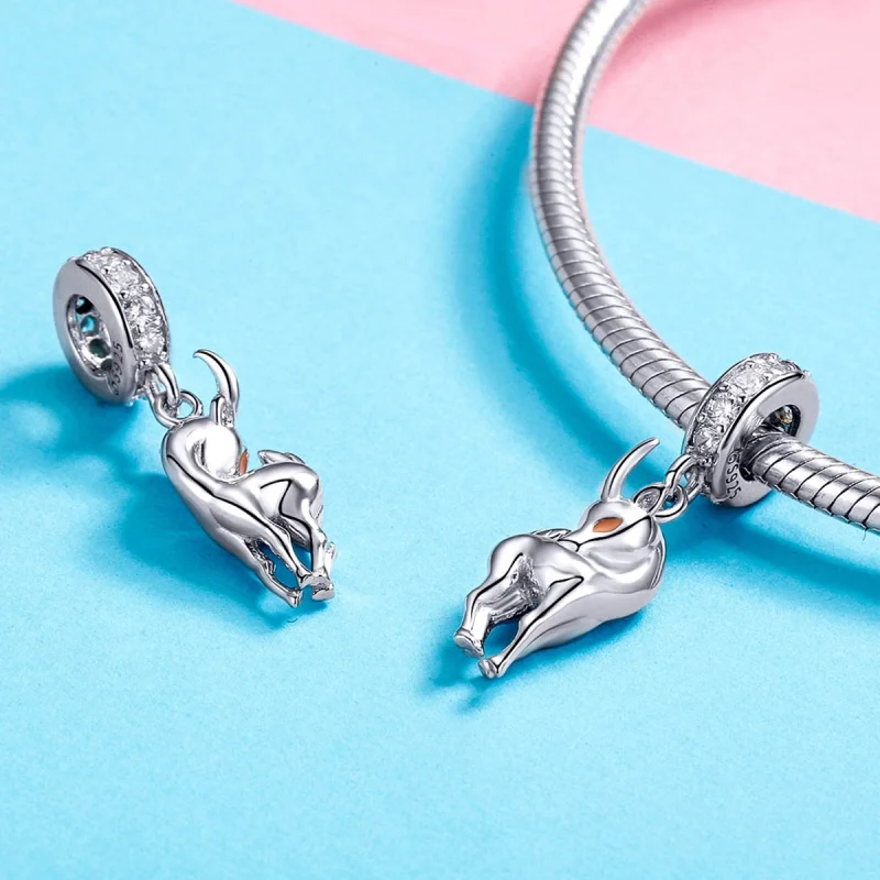 (image for) Pandora Style Last Tibetan Antelope Dangle - BSC046 - View 4