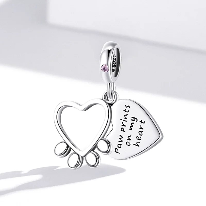 (image for) Pandora Style Love Claws Dangle - BSC511 - View 2