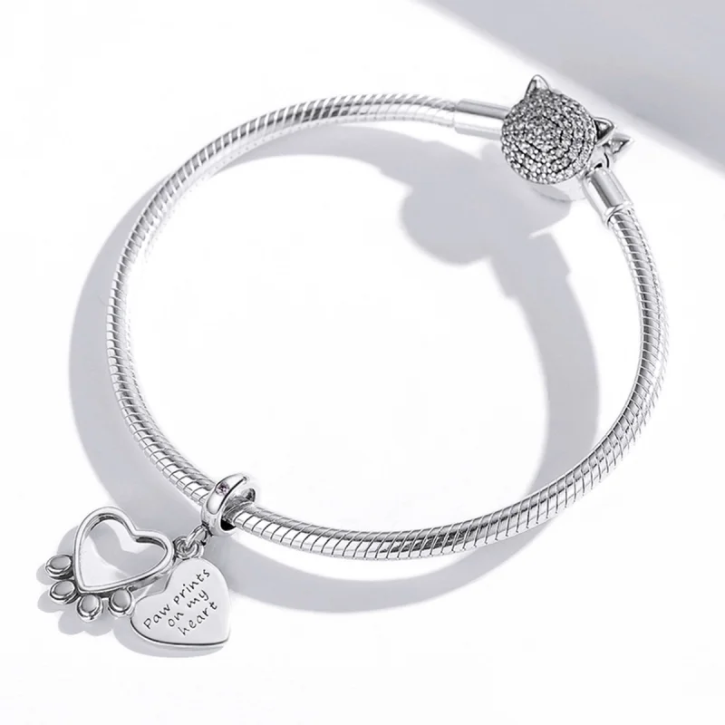 (image for) Pandora Style Love Claws Dangle - BSC511 - View 4