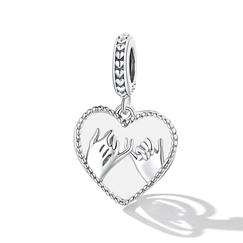 (image for) Pandora Style Love Hand In Hand Dangle - SCC2270 - View 2