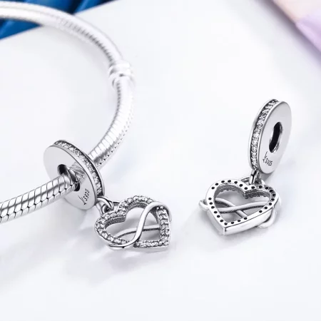 Pandora Style Love Knows No Bounds Dangle - SCC261