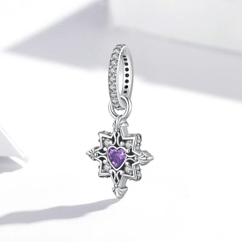 (image for) Pandora Style Love Starburst Dangle - SCC2147 - View 2