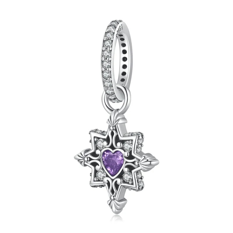 (image for) Pandora Style Love Starburst Dangle - SCC2147 - Product Image