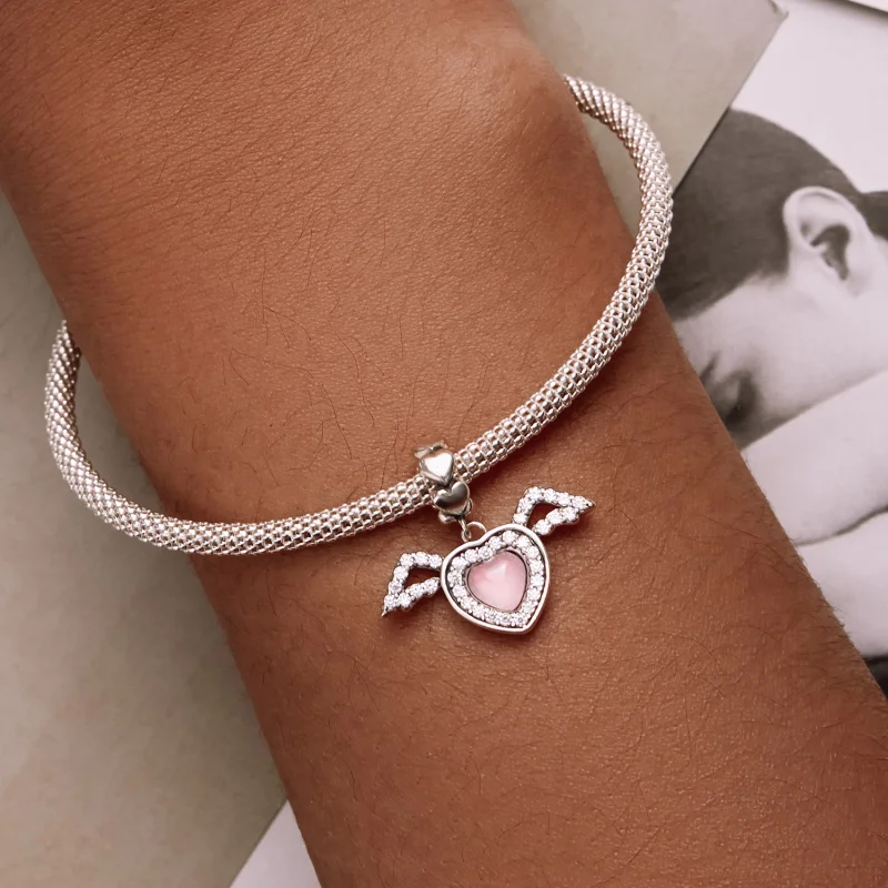 (image for) Pandora Style Love Wings Dangle - SCC2229 - View 6