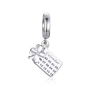 (image for) Pandora Style Lucky Calendar Dangle - BSC257