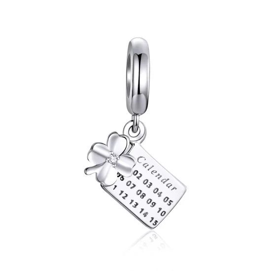 Pandora Style Lucky Calendar Dangle - BSC257