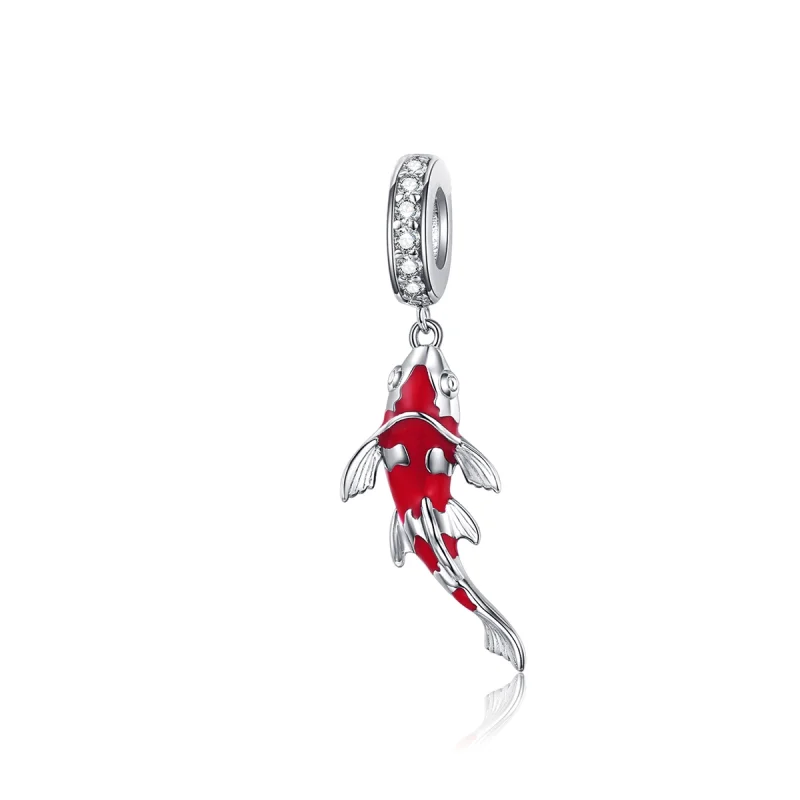 (image for) Pandora Style Lucky Koi Dangle - BSC085 - Product Image