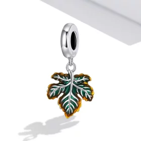 Pandora Style Maple Leaf Dangle - SCC2176 Pandora Style Maple Leaf Dangle - SCC2176