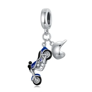 (image for) Pandora Style Motorcycle Dangle - SCC2364