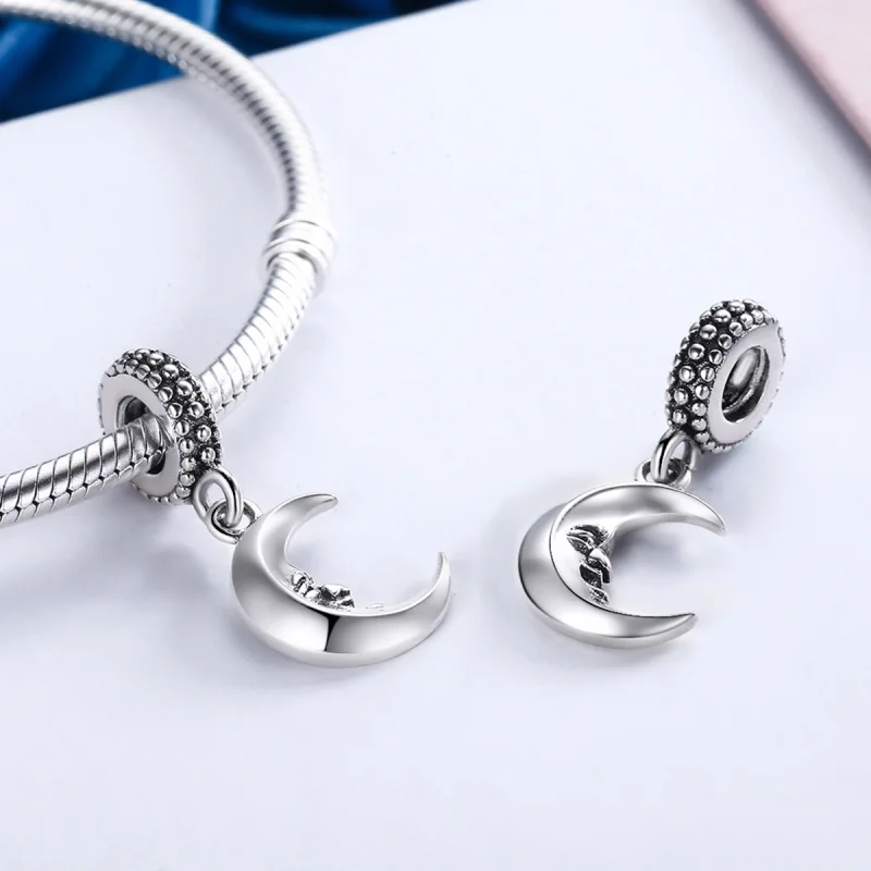 (image for) Pandora Style Mr Moon Dangle - SCC149 - View 5